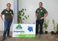 Nieuw deze dagen waren ook Annemiek en Michel Jongenelen van Jongenelen Plants. Zij zijn gespecialiseerd in haagplanten rondom fruitpercelen, ter stimulans van de biodiversiteit en natuurlijke vijanden